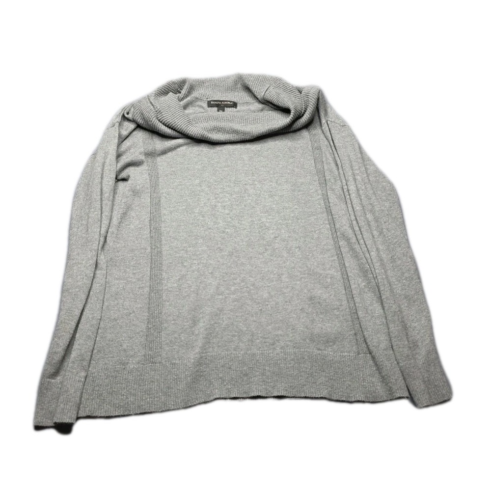 Banana Republic‎ WOMEN'S Gray Turtleneck Long Sleeve  Pullover Sweater XS